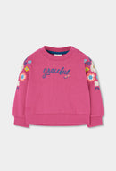 Fleece Sweatshirt - Fuchsia