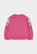 Fleece Sweatshirt - Fuchsia