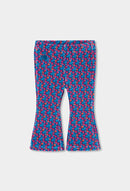 Boboli Corduroy Knit Trousers - Print
