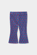 Boboli Corduroy Knit Trousers - Print