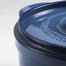 Enamelled Cast Iron Casserole 22 cm - Blue
