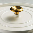 Enamelled Cast Iron Casserole 22cm - White