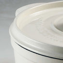 Enamelled Cast Iron Casserole 22cm - White