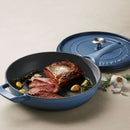 Enamelled Cast Iron Sauté Pan 30cm - Blue