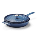 Enamelled Cast Iron Sauté Pan 30cm - Blue