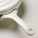 Enamelled Cast Iron Saute Pan 30cm - White