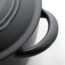 4 Piece Enamelled Cast Iron Nesting Cookware Set 26cm - Black