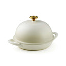 Enamelled Cast Iron Bread Oven 24cm - White