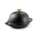 Enamelled Cast Iron Bread Oven 24cm - Black