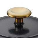 Enamelled Cast Iron Bread Oven 24cm - Black