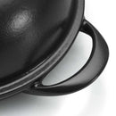 Enamelled Cast Iron Bread Oven 24cm - Black