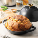 Enamelled Cast Iron Bread Oven 24cm - Black
