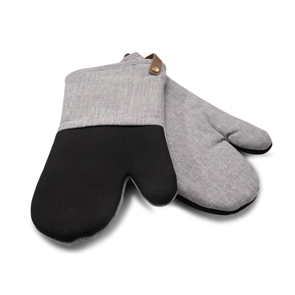 Neoprene Oven Mitt 2 Pack - Grey