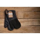 Neoprene Oven Mitt 2 Pack - Denim Pin Stripe