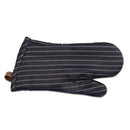 Neoprene Oven Mitt 2 Pack - Denim Pin Stripe