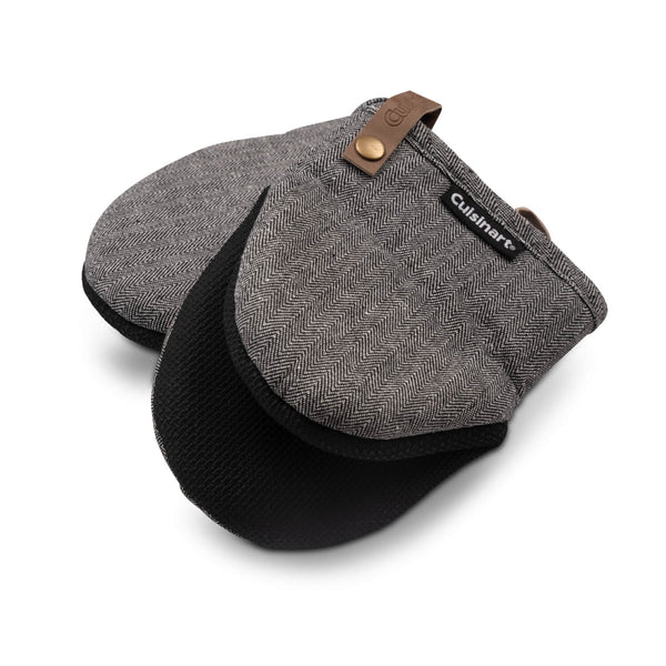 Neoprene Mini Oven Mitt 2 Pack - Charcoal