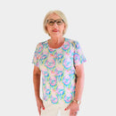 Pink Print Top - Print