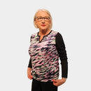 Pipped Studs Round Neck Jumper - Print