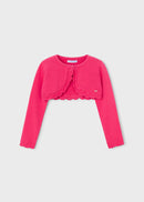 Basic Knit Bolero - Carnation