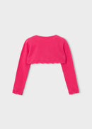 Basic Knit Bolero - Carnation