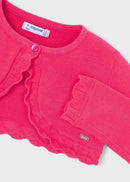 Basic Knit Bolero - Carnation