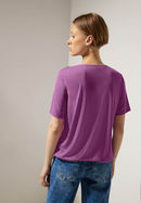 Silk Look Shirt - Meta Lilac