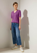 Silk Look Shirt - Meta Lilac