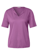 Silk Look Shirt - Meta Lilac