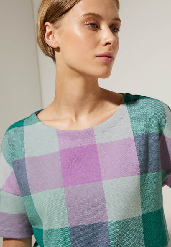 Multicolor Check Shirt - Meta Lilac