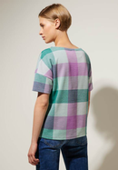 Multicolor Check Shirt - Meta Lilac