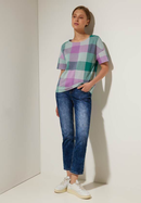 Multicolor Check Shirt - Meta Lilac