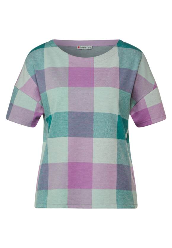 Multicolor Check Shirt - Meta Lilac