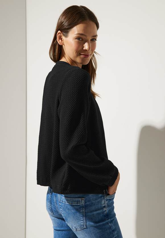 Structure Zip Jacket - Black