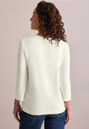 Soft Modal Hotfix T-Shirt - Vanilla White