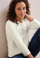 Soft Modal Hotfix T-Shirt - Vanilla White