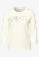 Soft Modal Hotfix T-Shirt - Vanilla White