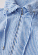 2 Tone Ottoman Jacket - Fresh Light Blue