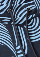 Tonal AOP Funnel Neck - Universal Blue