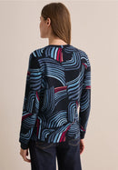 Multi AOP Terry T-Shirt - Universal Blue