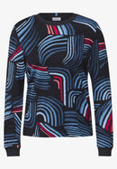 Multi AOP Terry T-Shirt - Universal Blue