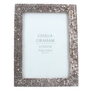 Silver Chainmail Resin Picture Frame 5x7"