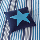 Long Island Beach House Duvet Cover Set - Cobalt/Navy