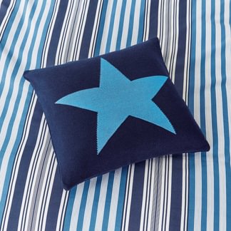 Long Island Beach House Duvet Cover Set - Cobalt/Navy