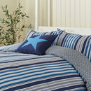 Long Island Beach House Duvet Cover Set - Cobalt/Navy
