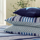 Long Island Beach House Duvet Cover Set - Cobalt/Navy