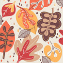 Pack of 20 Cocktail Napkins - Autumn Oak