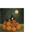 Pack of 20 Cocktail Napkins - Pumpkin Carving