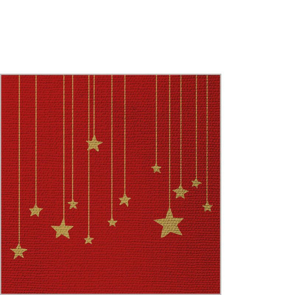 Pack of 20 Cocktail Napkins - Stars