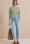 Multi Striped Shirt - Raw Matcha Lime