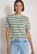 Multi Striped Shirt - Raw Matcha Lime